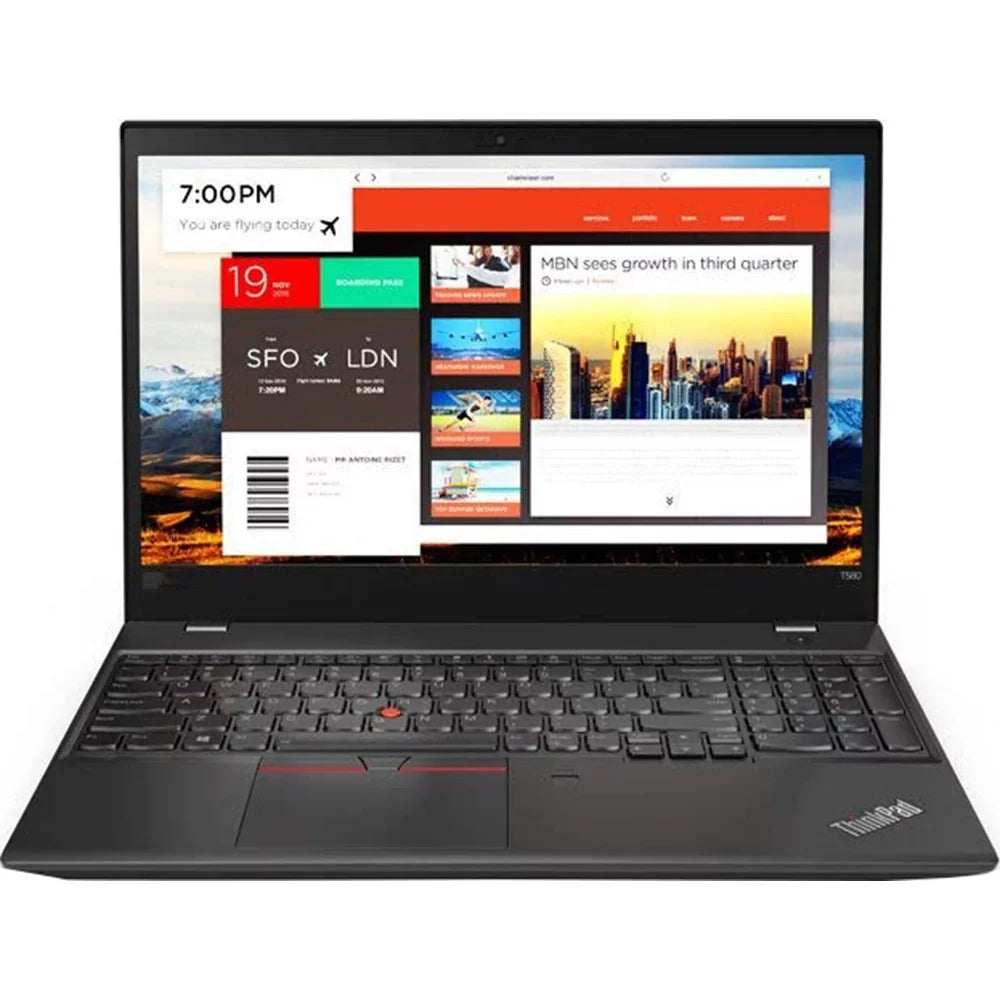 20L9001VUS Thinkpad T580 20L9 15.6" Notebook - Windows -  Core i5 1.6 GHz - 8 GB RAM - 500 GB HDD, Black - (Open Box)