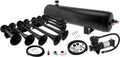 Complete Onboard System- 200psi Air Compressor, 3 Gallon Aluminum Tank, 8 Trumpets.Super Loud dB.Fits Vehicles like Pickup/Jeep VXO4830AB/8124XB. Vixen Horns OCTOPOD Train Horn Kit for Trucks/Car/Semi