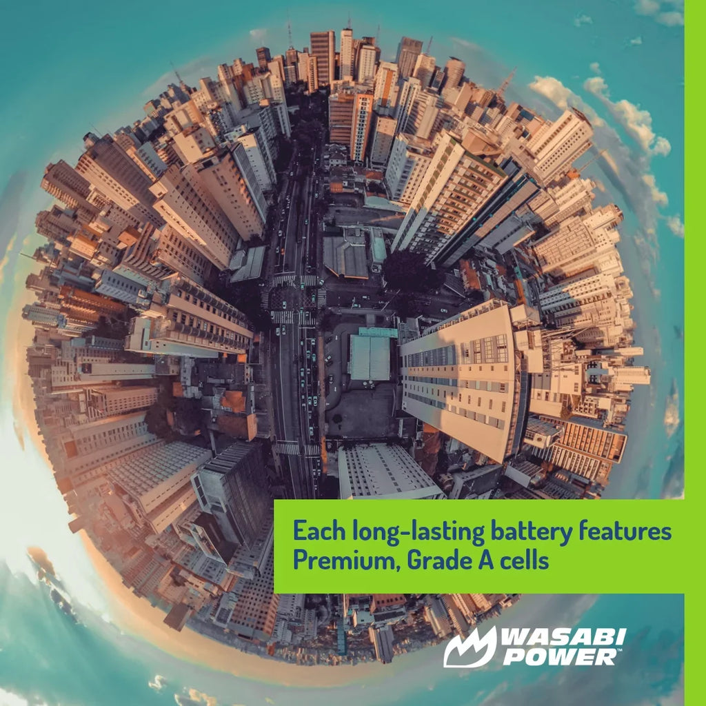 Wasabi Power Battery (2-Pack) and Dual Charger for Insta360 ONE X2 (Not Waterproof)