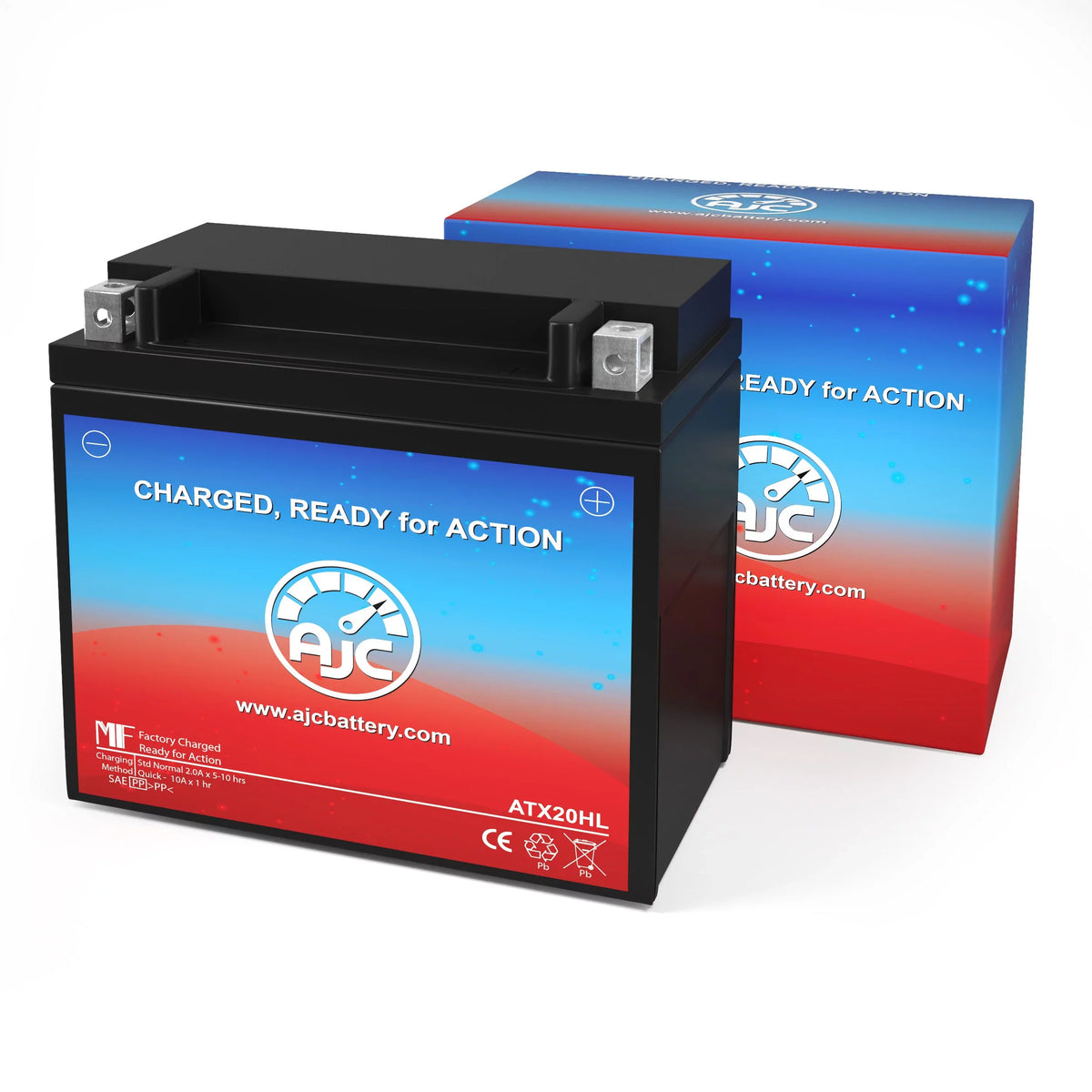 AJC Battery appropriate with Kawasaki (Jet Ski) JH900 ZXi 900 900CC Personal Watercraft Replacement Battery (1995-1997)