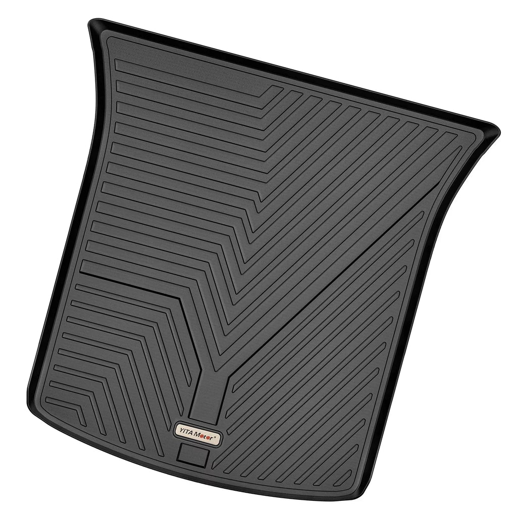 Ledkingdomus Floor Mats for 2020-2023 Tesla Model Y Rear Trunk Mat All atmospheric conditions Black