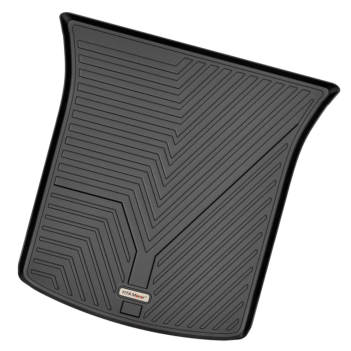 Ledkingdomus Floor Mats for 2020-2023 Tesla Model Y Rear Trunk Mat All atmospheric conditions Black