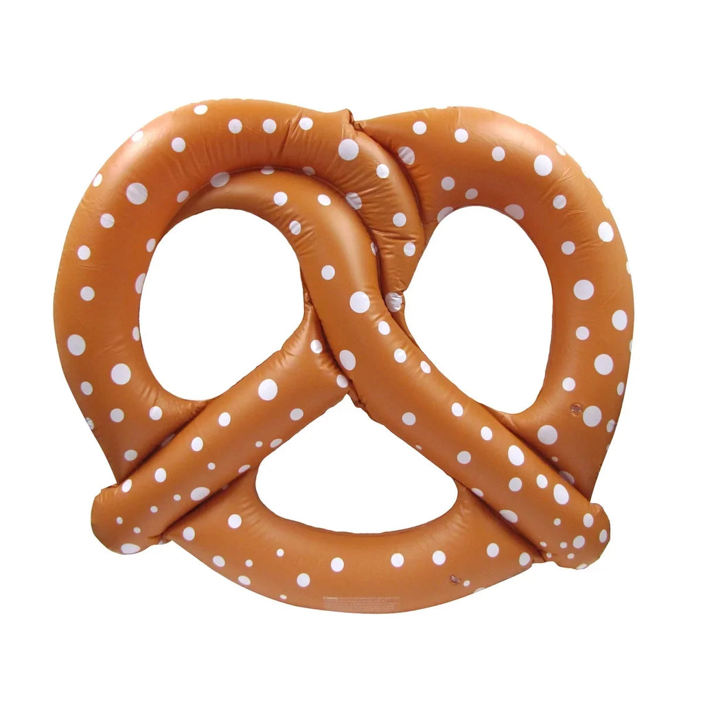 Giant 48" Inflatable Pretzel Swim Pool aqua Float Blow Up Toy Party Decoration Novelty Raft