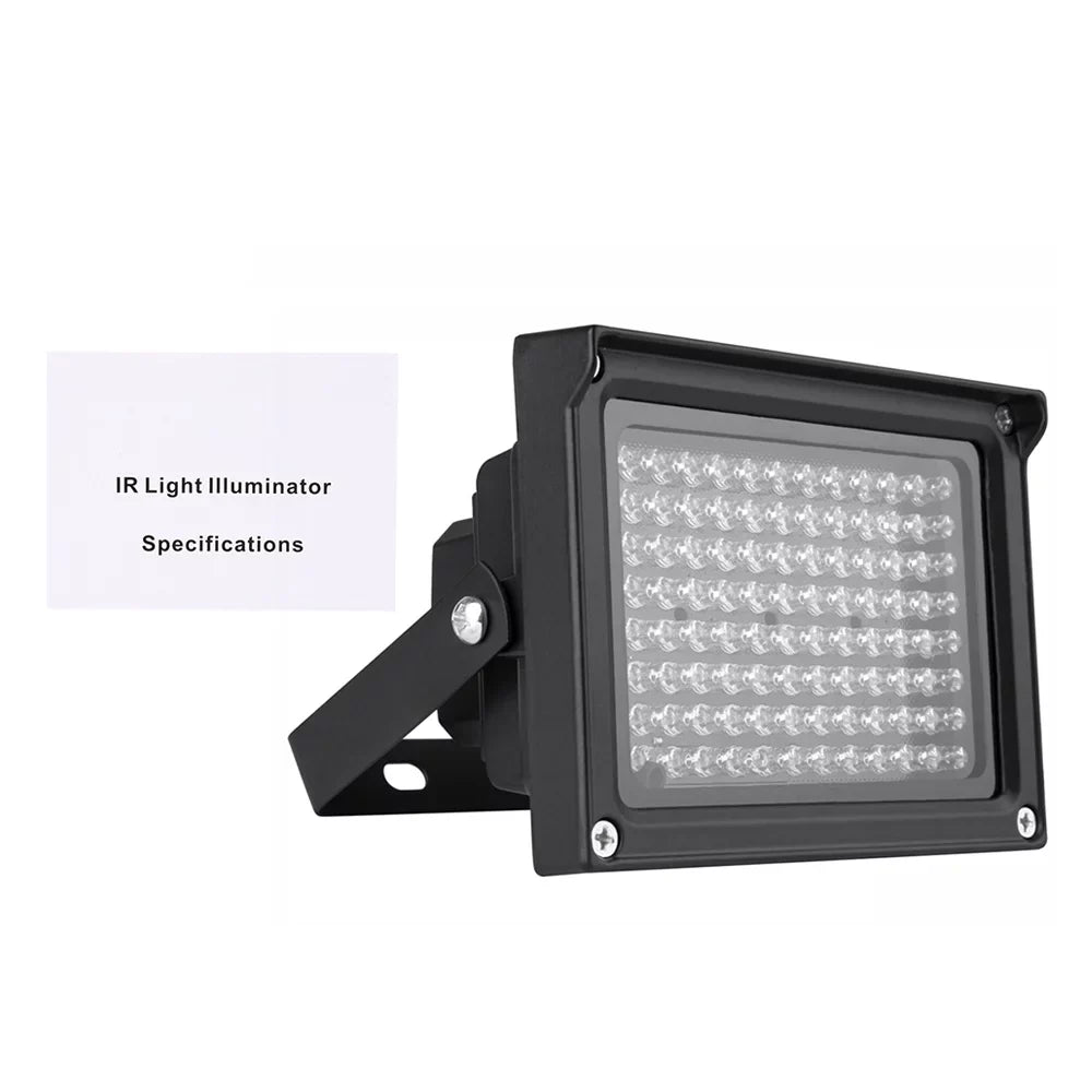 Dadypet Photography Lamp,Lamps Vision Outdoor Illuminator Array Infrared Security Camera Waterproof CCTV Security IR Illuminator Infrared Lamps Vision 96 LEDs IR Waterproof Provide Security mewmewcat