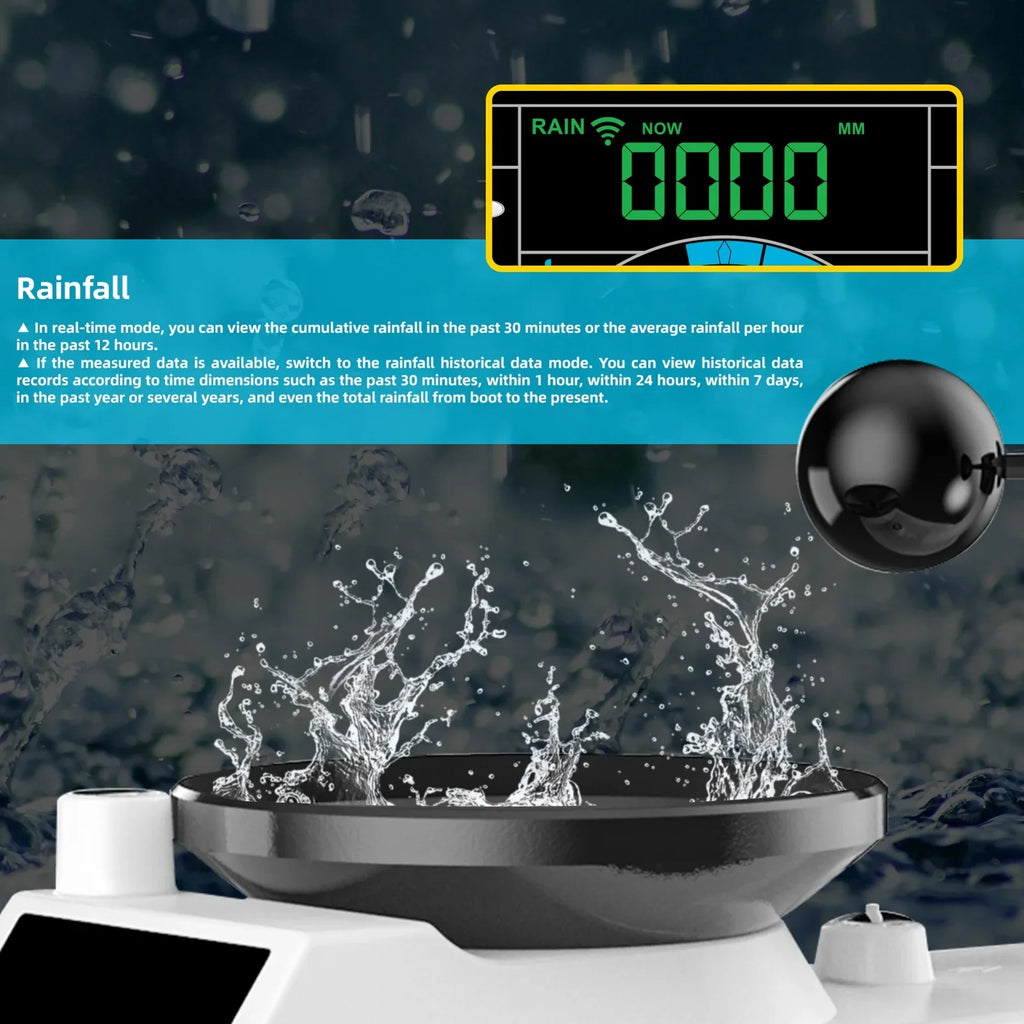 Suzicca Wireless atmospheric conditions Station Indoor Hygrometer Thermometer Temperature Backlit Humidity Display  Digital elements Forecast Station Clock Alarm Clock with Sensor USB Port