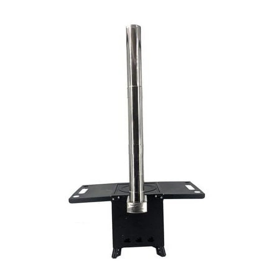 ECUTEE Portable Outdoor Wood Stove with Chimney Pipe, Cooking Heating Tool for Camping & Wild Survival