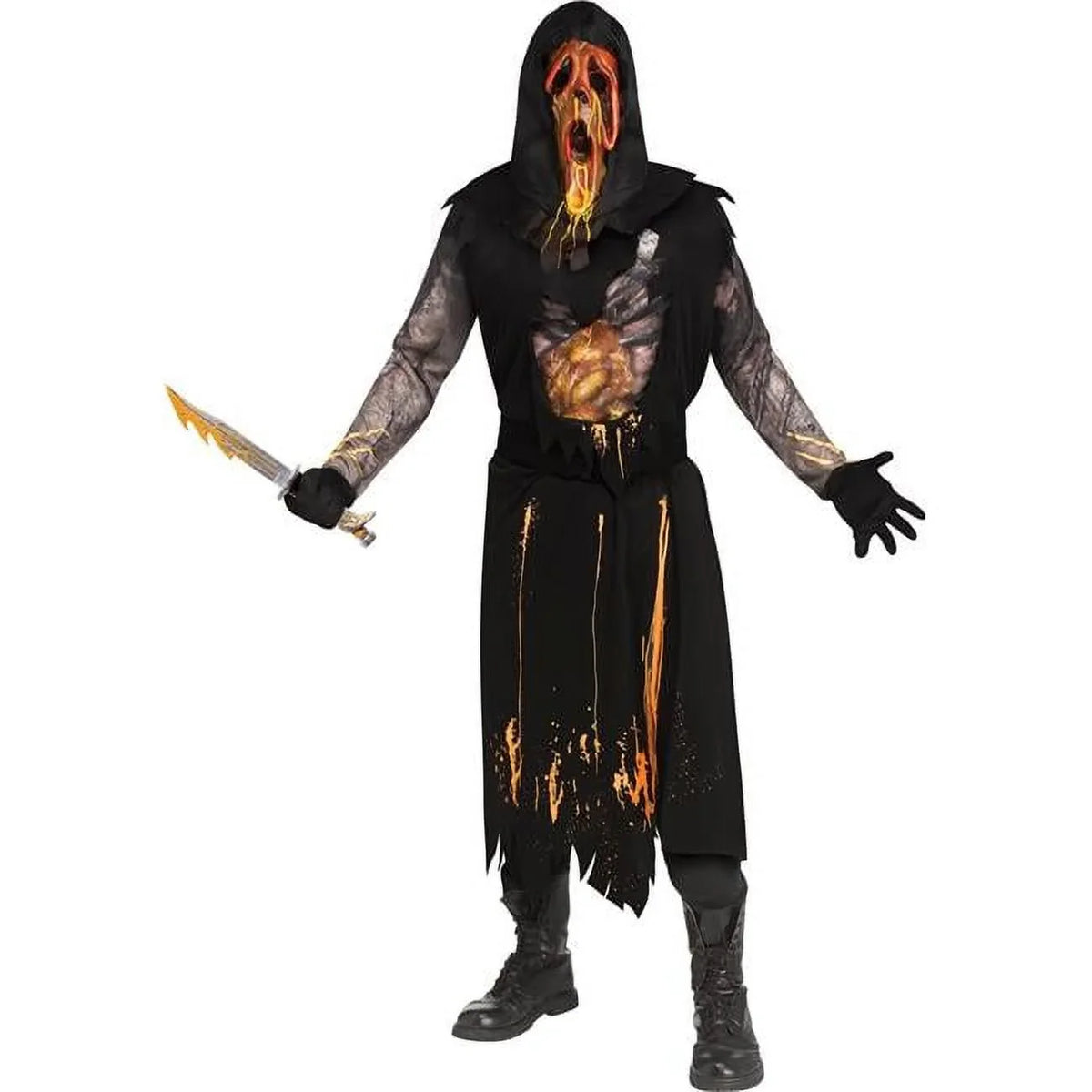 Fun World FW105834 Adult Scorched Dead by Daylight Ghost Face Costume