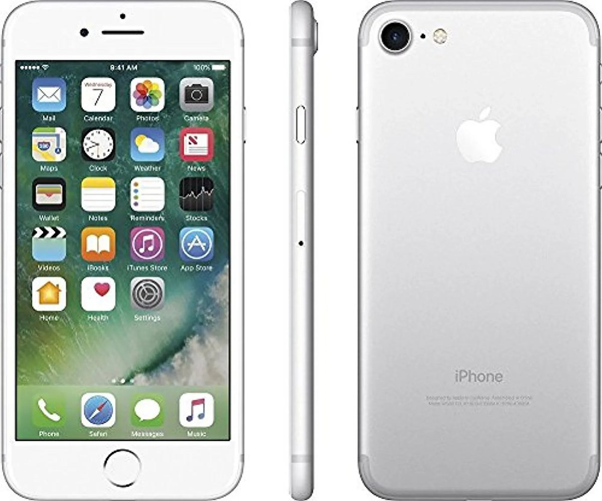 Restored  iPhone 7 32GB, Silver - AT&T (Refurbished)