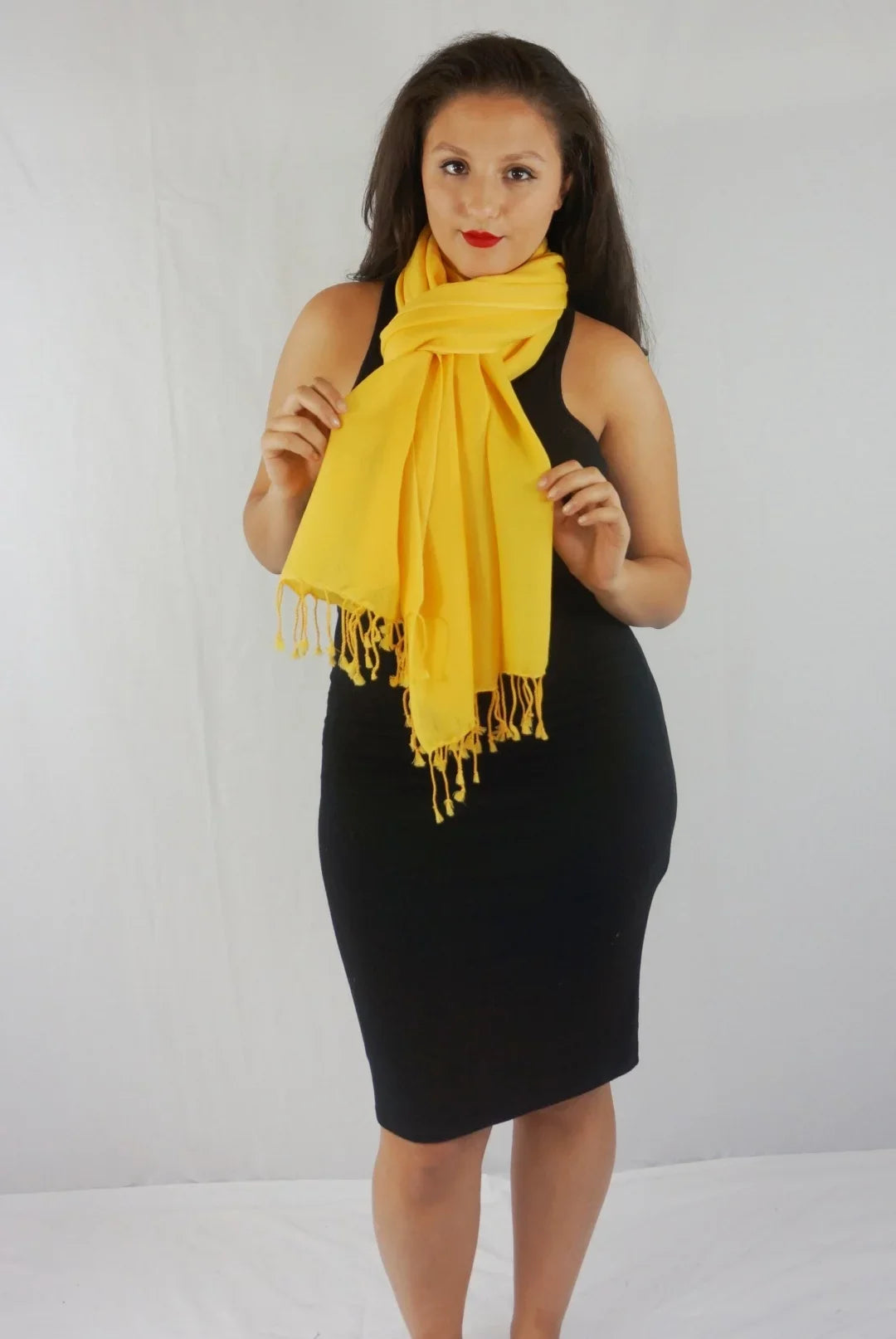 Fancy Shawl/Sheer Shawl/Summer Shawl/aqua Pashmina Shawl/Light weight Shawl/Evening Shawl/Pashmina Shawl/Scarf/Scarves (Marigold Yellow Regular Shawl)