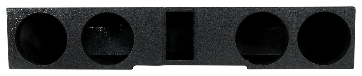 Rockville REC120 Quad 8" Ported Bedlined Sub Box For 2007- CURRENT GM Crew Cab