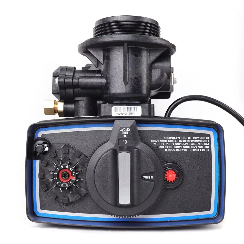 Fichiouy Clock Control Valve for liquid Filter Softener Resin Tank Automatic Operating 3W 110V
