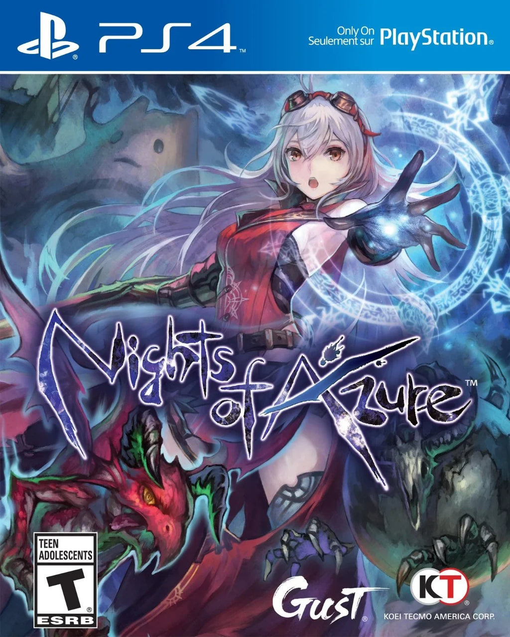 TECMO KOEI Nights of Azure (PS4)