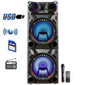 Rechargeable Bluetooth Double Subwoofer Portable Party Speaker. Befree  12 in