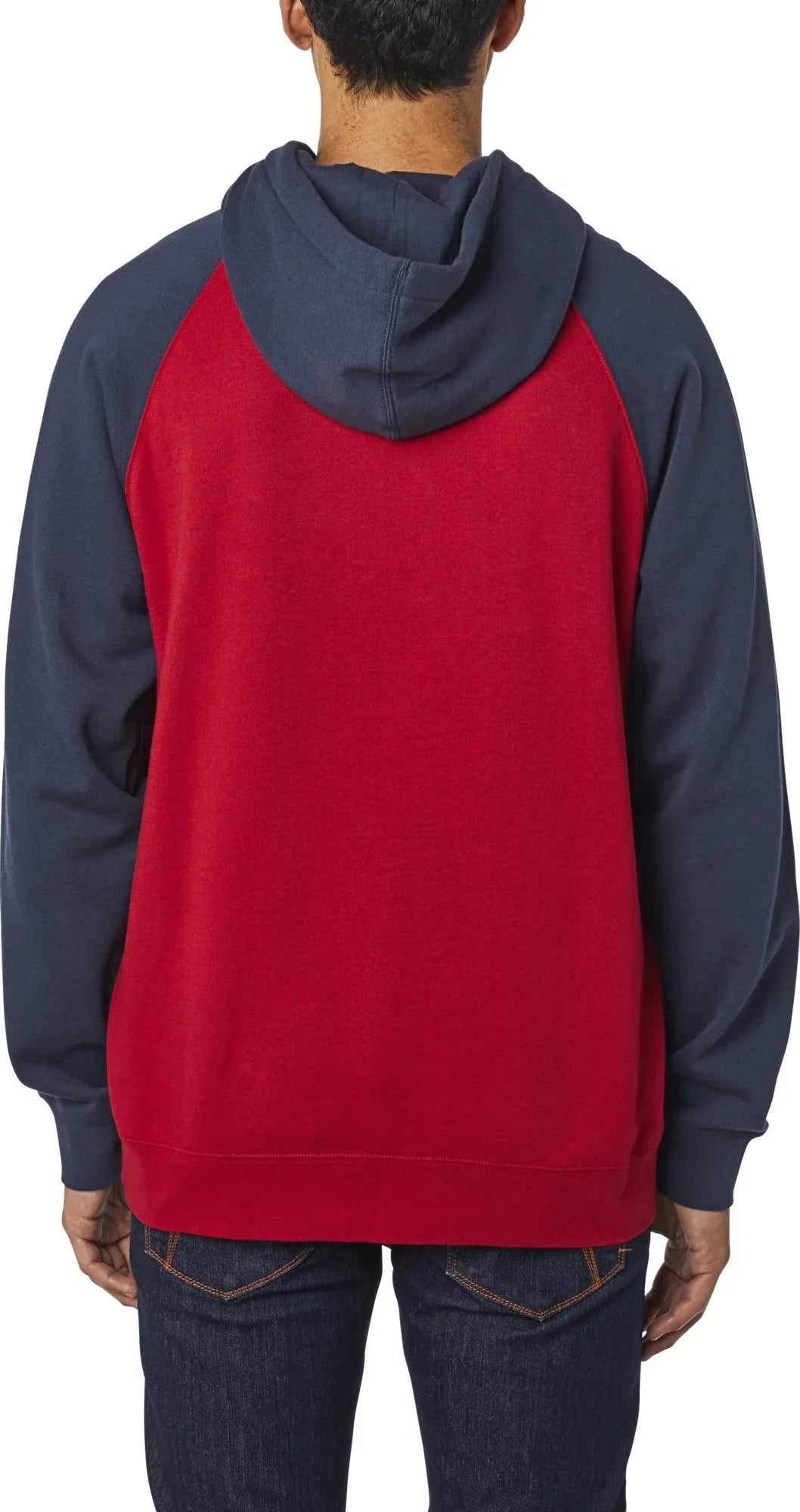 Fox Racing Non Stop Raglan Mens Pullover Hoody Chili
