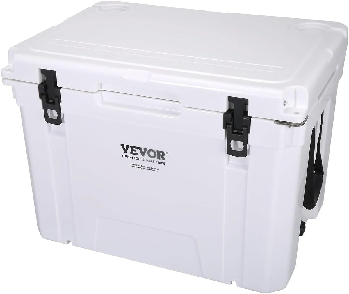 HAOFEI Insulated Portable Rotomolded Hard Cooler, 25/33/45/65 qt, Ice Retention Cooler with Heavy Duty Handle, Ice Chest Lunch Box for Camping, Travel, Outdoor, Keeps Ice for up to 6 Days