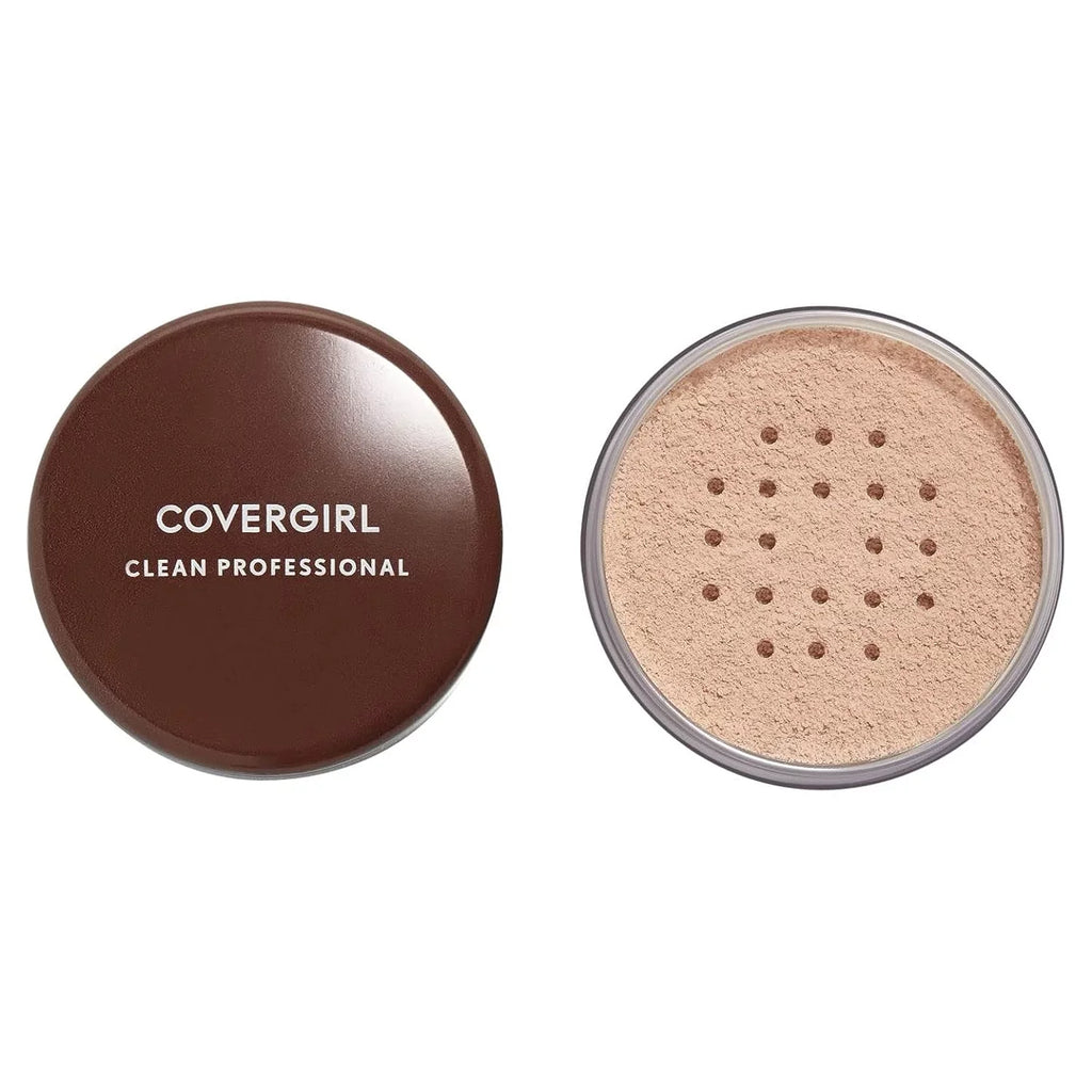 COVERGIRL Professional Loose Finishing Powder, Translucent Light Tone, Sets Makeup, Controls Shine, Won`t Clog Pores, 0.7 Ounce (Packaging May Vary)