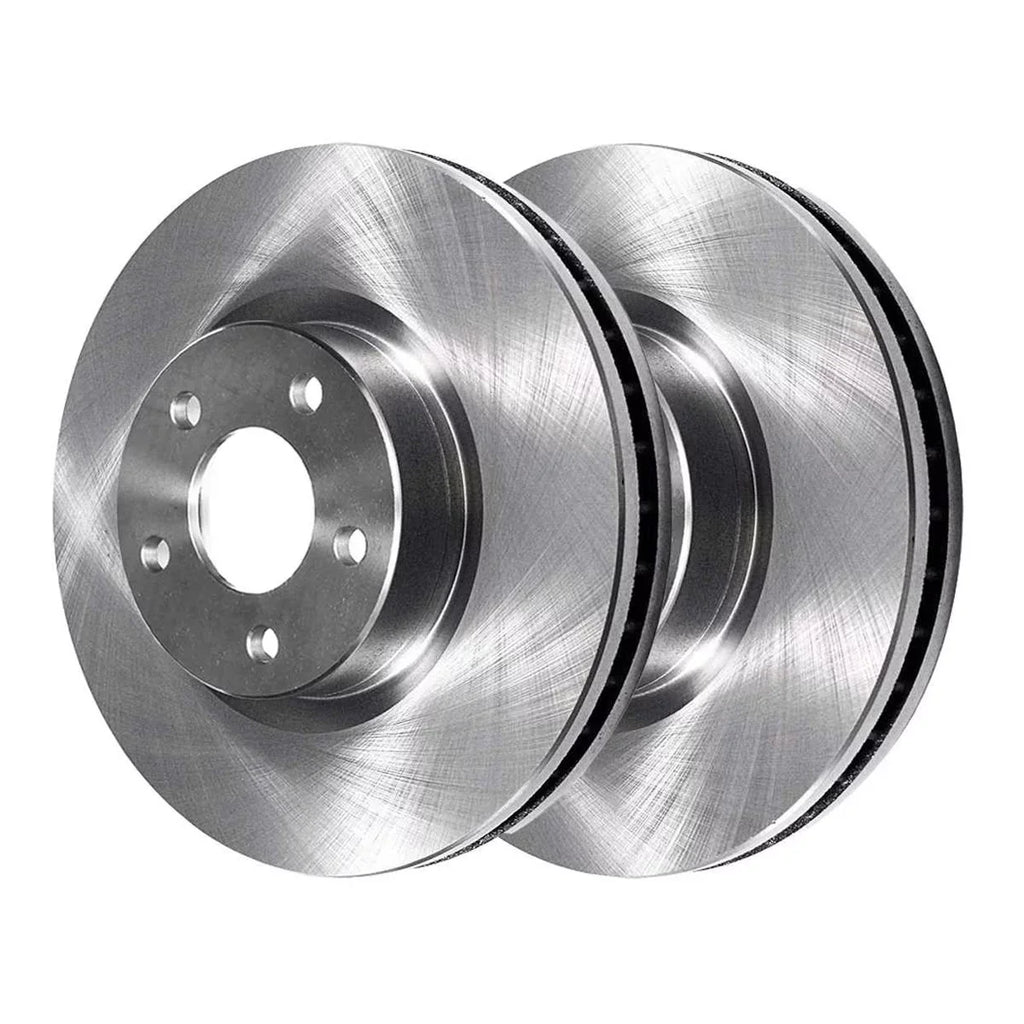 AutoShack Front Brake Rotors and Performance Ceramic Pads Kit Driver and Passenger Side Replacement for 2005-2008 Dodge Magnum 2006-2013 Charger 2009-2013 Challenger 2005-2013 Chrysler 300 V6 AWD RWD