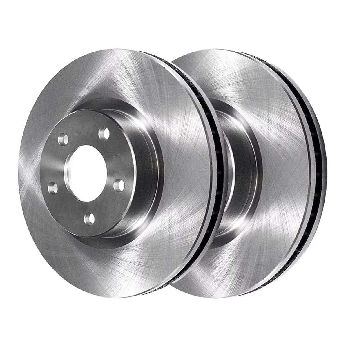 AutoShack Front Brake Rotors and Performance Ceramic Pads Kit Driver and Passenger Side Replacement for 2005-2008 Dodge Magnum 2006-2013 Charger 2009-2013 Challenger 2005-2013 Chrysler 300 V6 AWD RWD