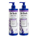 Teal's Body Lotion - Moisture Plus - Soothing Lavender Essential Oil, 36 Fl Oz (Two 18 Fl Oz Bottles). Dr