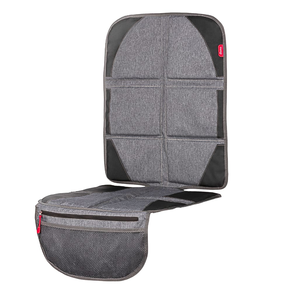 Diono Ultra Mat Car Seat Protector, Crash Tested, aqua immune, Gray