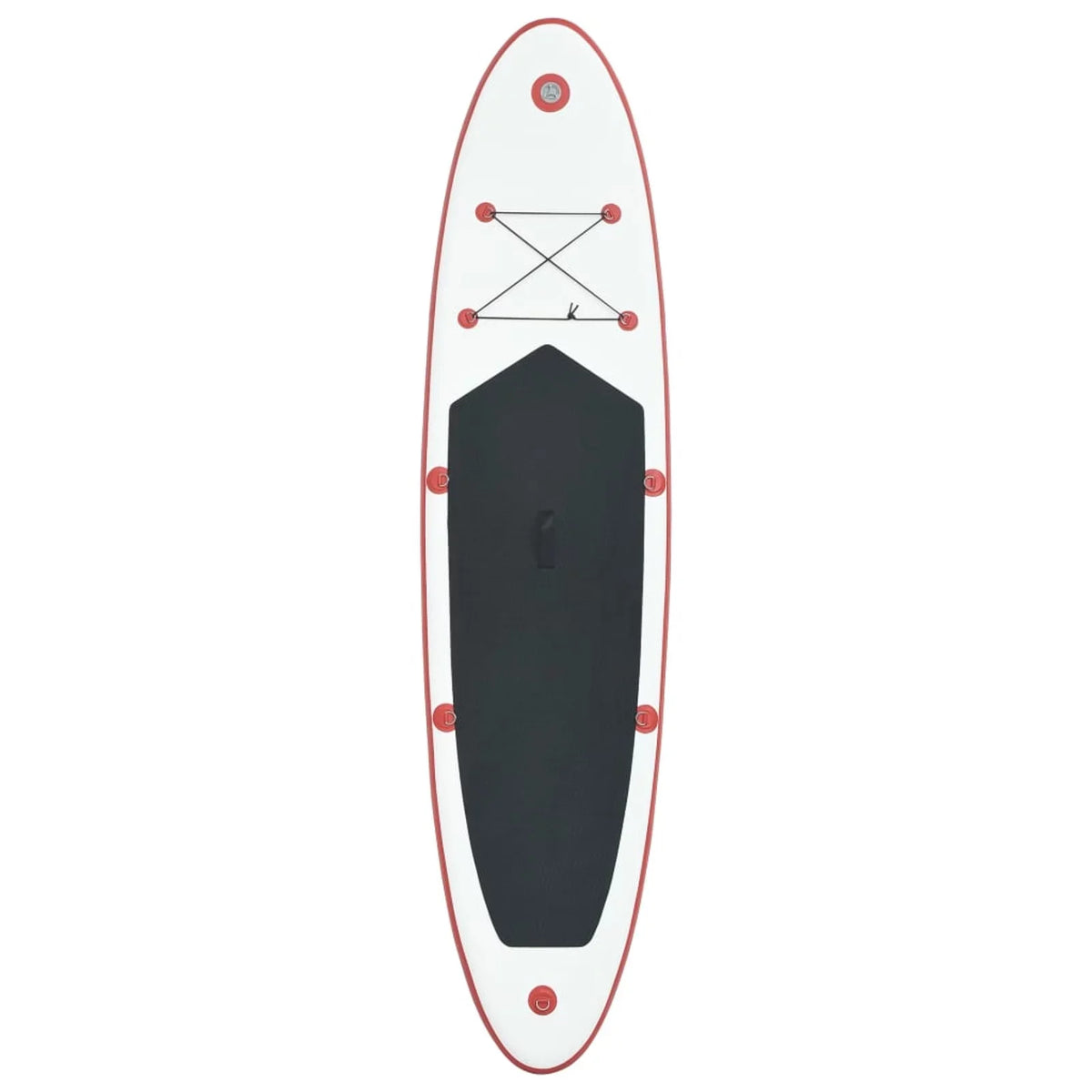 Andoer parcel,Inflatable Red And Set Inflatable Red Paddle Set And White Set Paddle With Aluminum Oar Paddle With Paddle Leash Waterproof - Hand Pump Leash Oar Fin Hand - 153.5" X