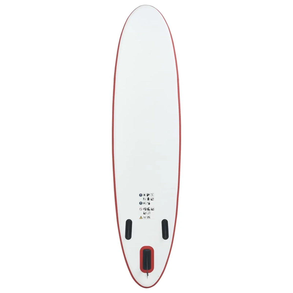 Andoer parcel,Inflatable Red And Set Inflatable Red Paddle Set And White Set Paddle With Aluminum Oar Paddle With Paddle Leash Waterproof - Hand Pump Leash Oar Fin Hand - 153.5" X