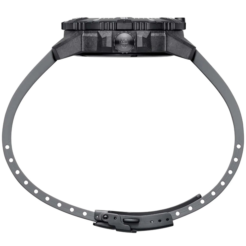 Luminox XS.3862 Men's Master Carbon Seal Grey Rubber Strap Watch