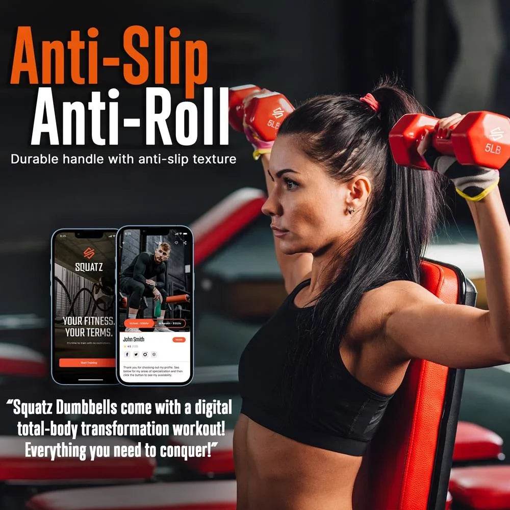 Neoprene Coated Dumbbell Set with Stand, Colour Gray, Black and Orange All Purpose Hand Weight Anti-Slip Hex Shape Dumbbell. 20 lbs