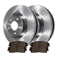 AutoShack Front Brake Rotors and Performance Ceramic Pads Kit Driver and Passenger Side Replacement for 2005-2008 Dodge Magnum 2006-2013 Charger 2009-2013 Challenger 2005-2013 Chrysler 300 V6 AWD RWD