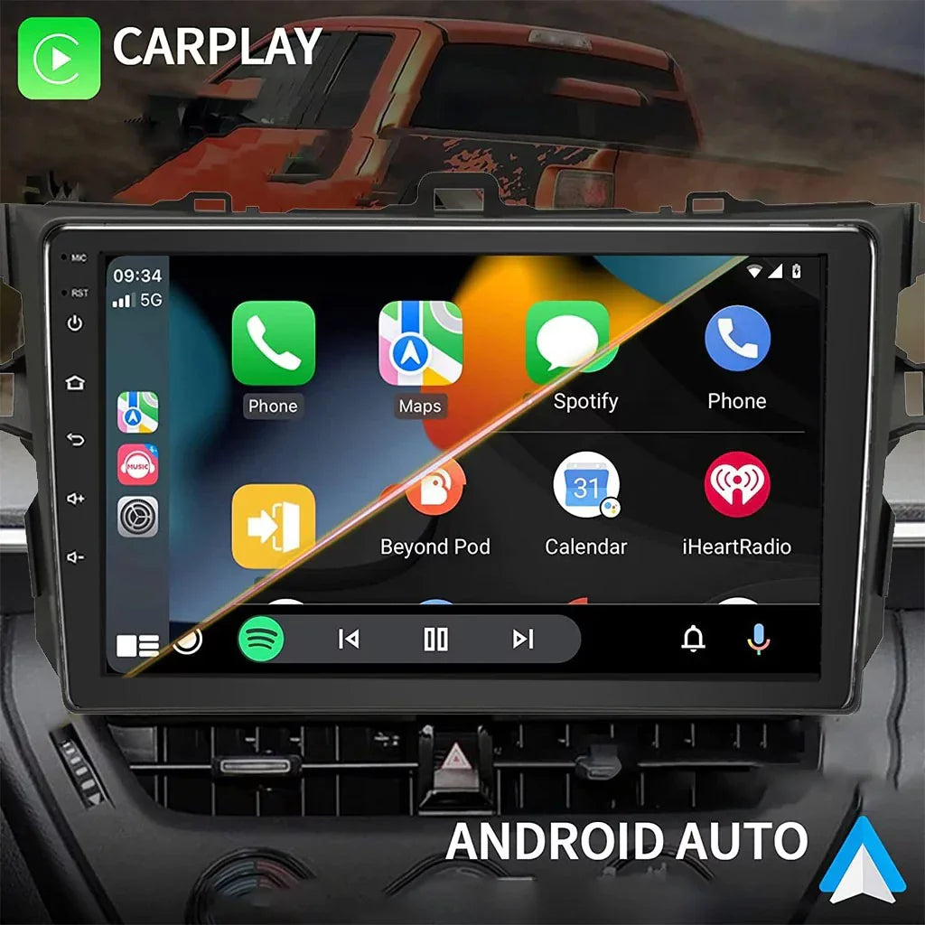 Binize Android 12 Car Stereo for  Corolla 08-12  suitable with Wireless CarPlay&Android Auto,Touch Screen Car Radio Support Bluetooth, GPS Navigation, FM&AM, Backup Camera