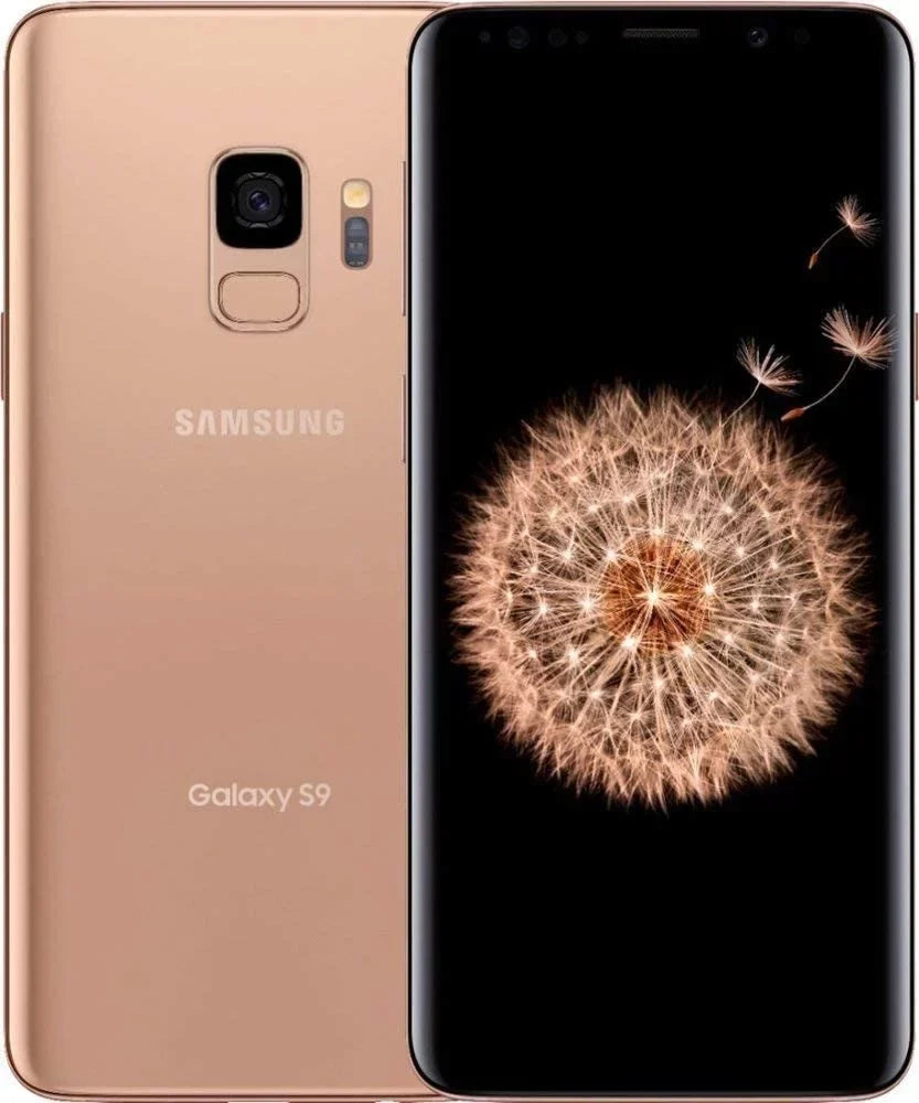 Restored  Galaxy S9 G960U 64GB Sunrise Gold Unlocked (Refurbished)