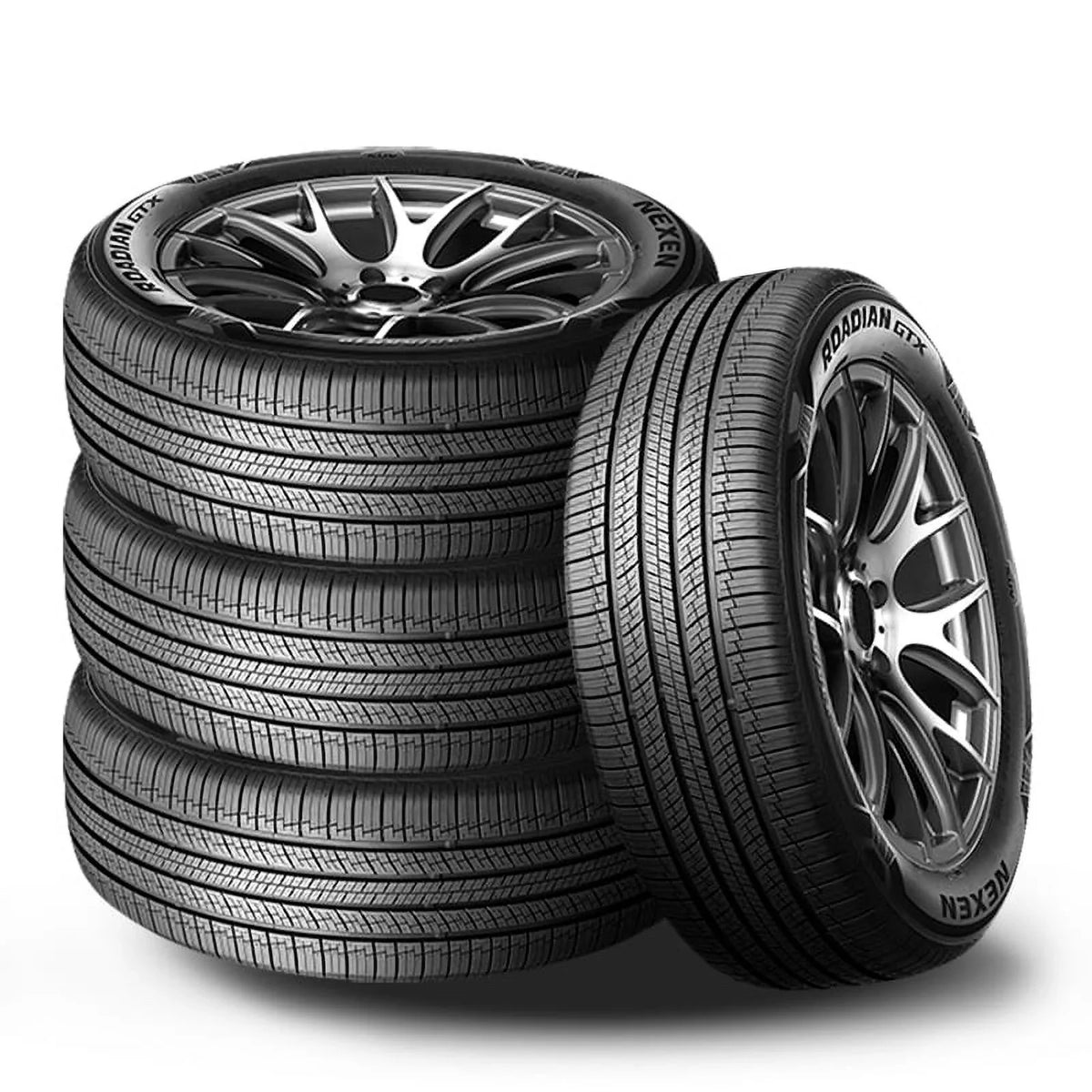 Set of 4 Nexen Roadian GTX 225/65R17 102V All Season Tires 70000 Mile Warranty SUV CUV 17060NXK / 225/65/17 / 2256517 Fits: 2014-23 Chevrolet Equinox LT, 2007-16 Honda CR-V EX-L