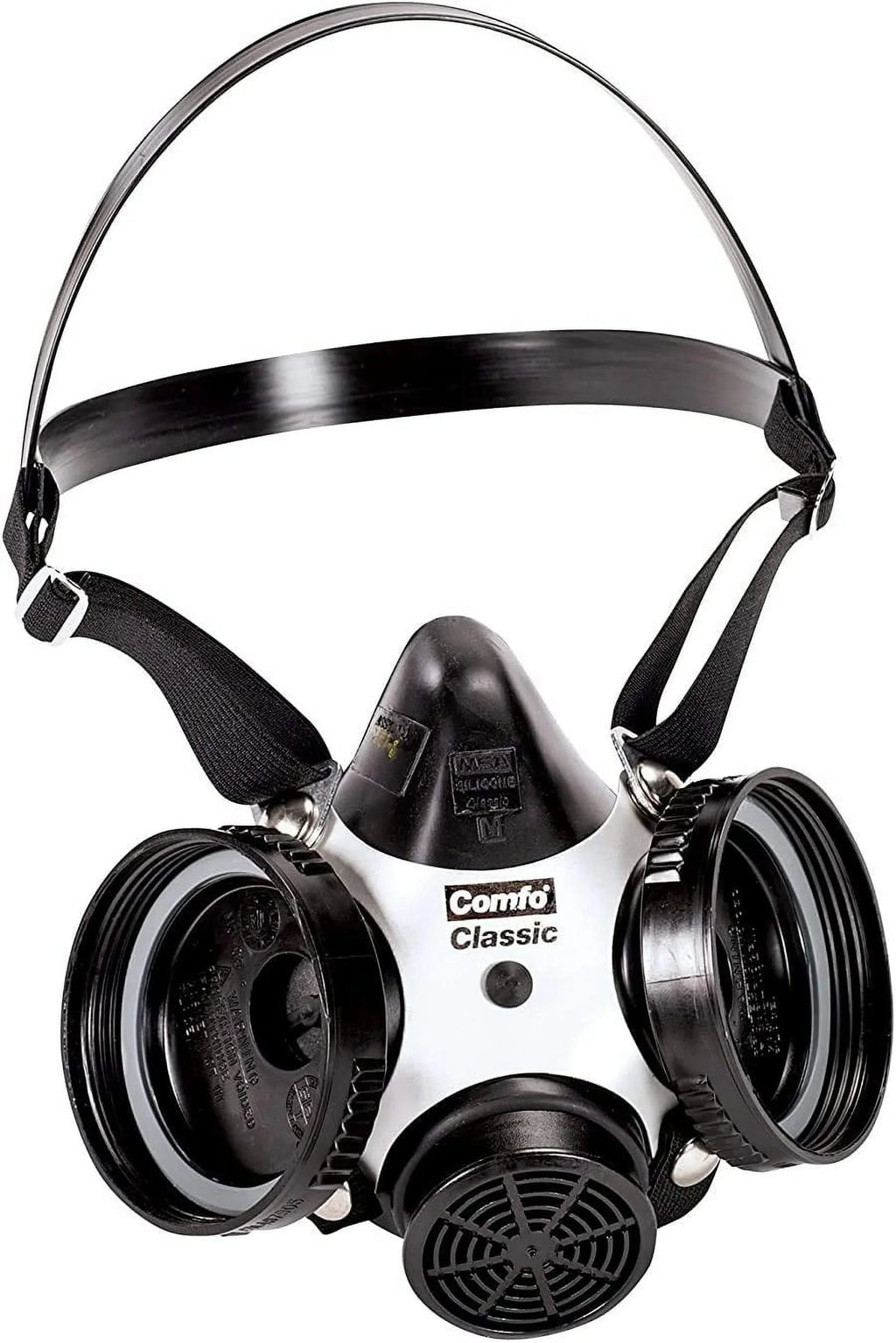 MSA Comfo Classic Respirators, Medium, Silicone