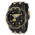 Louis Blues Black Silicone Strap Watch. Invicta 42313 Men's NHL St
