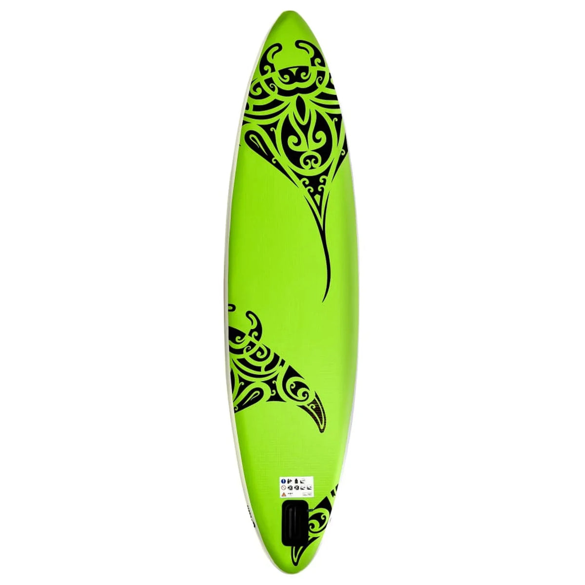 Suzicca Inflatable Paddleboard Set 120.1"x29.9"x5.9" Green
