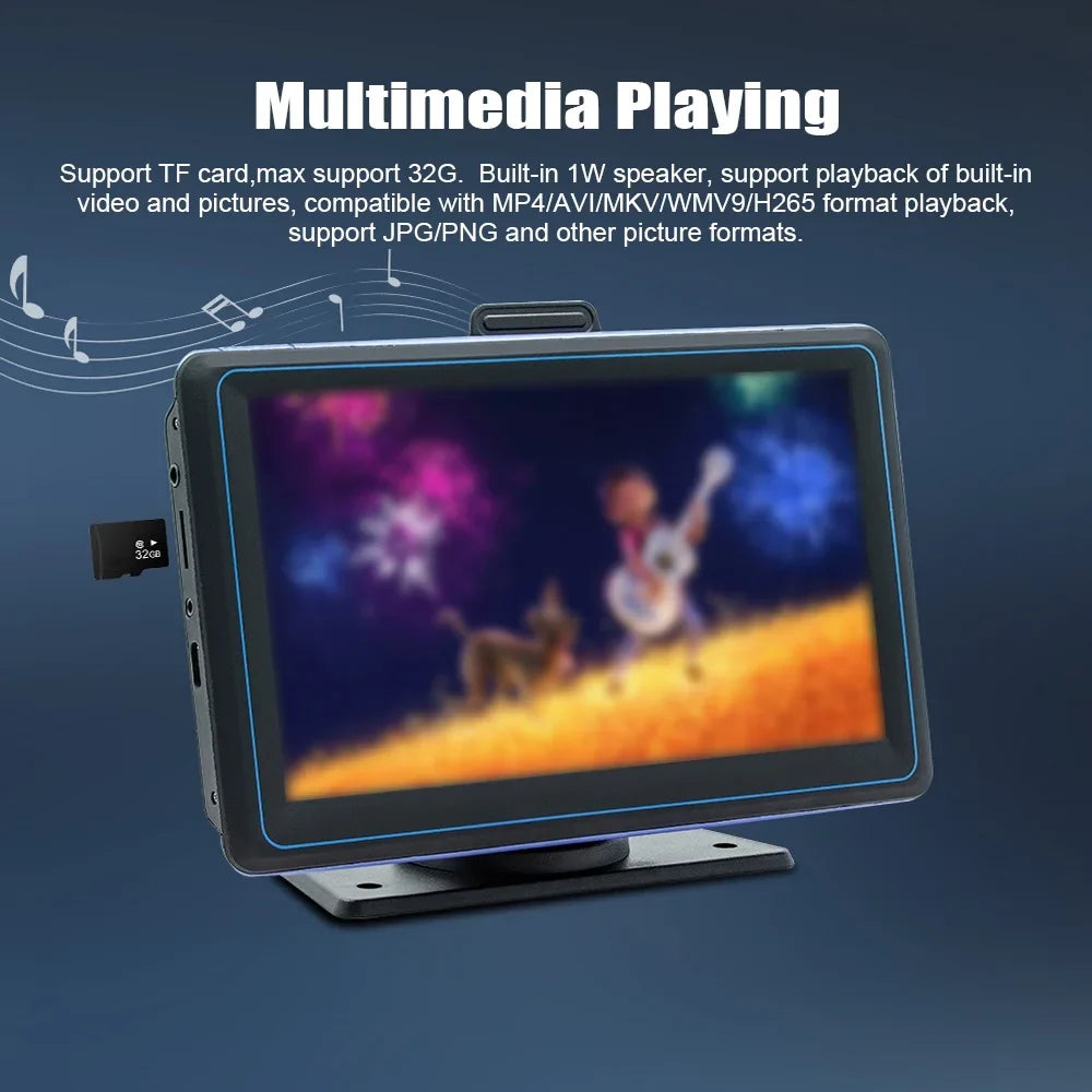 Apexeon Car Stereo,Camera Dual MP5 Player Dual USB Car Audio Portable Car 7'' 720P 5.0  appropriate Car Stereo 5.0 appropriate USB BT Receiver BT 5.0 12 Auto suitable Android Stereo 720P Car