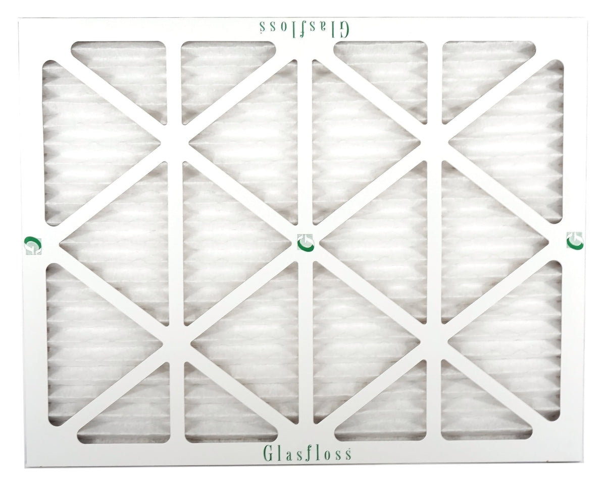 Glasfloss 22x28x1 - MERV 10 -Qty:6 - Furnace Air Filter - Made in USA (Actual Size: 21.5 x 27.5x7/8 inch)