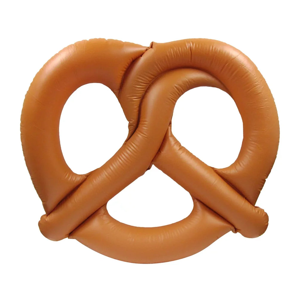 Giant 48" Inflatable Pretzel Swim Pool aqua Float Blow Up Toy Party Decoration Novelty Raft