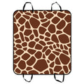 GCKG Giraffe Print Pet Car Seat shield Dog Car Seat Mat Hammock Cargo Mat Trunk Mat For Cars Trucks and SUV 54x60 inches
