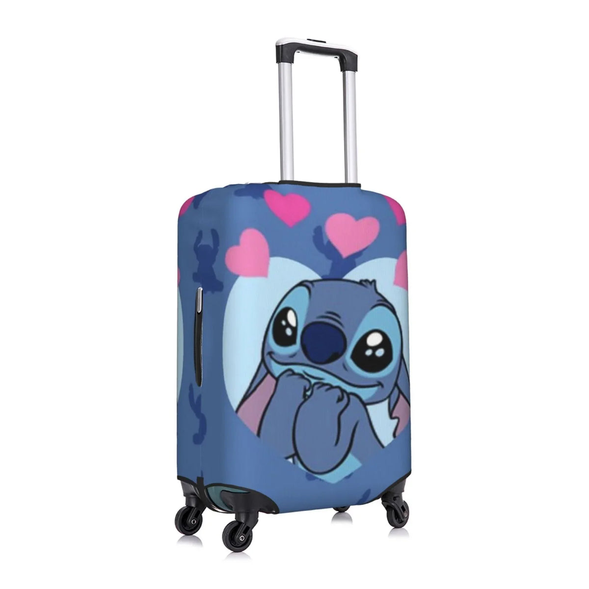 Stitch Heart Protective Suitcase shield Elastic Travel Luggage protector Organizers Fits Large