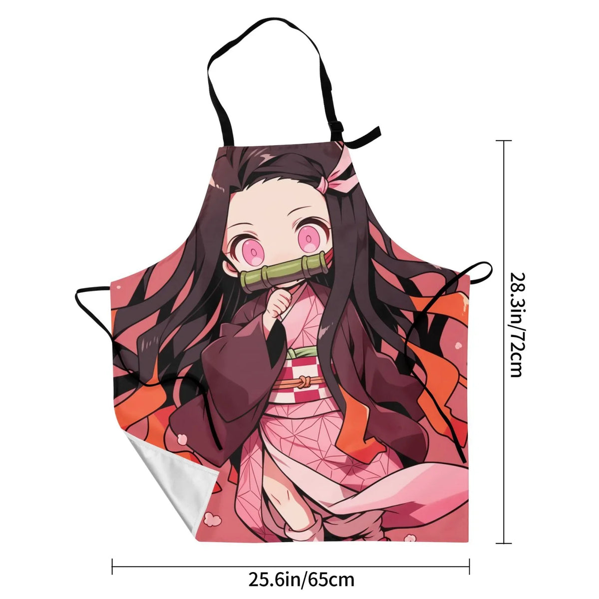 Demon Slayer Nezuko Kamado Waterproof Apron Home Decor For Kitchen/Cooking/Gardening/Painting/BBQ/Baking/Chef/Craftsman