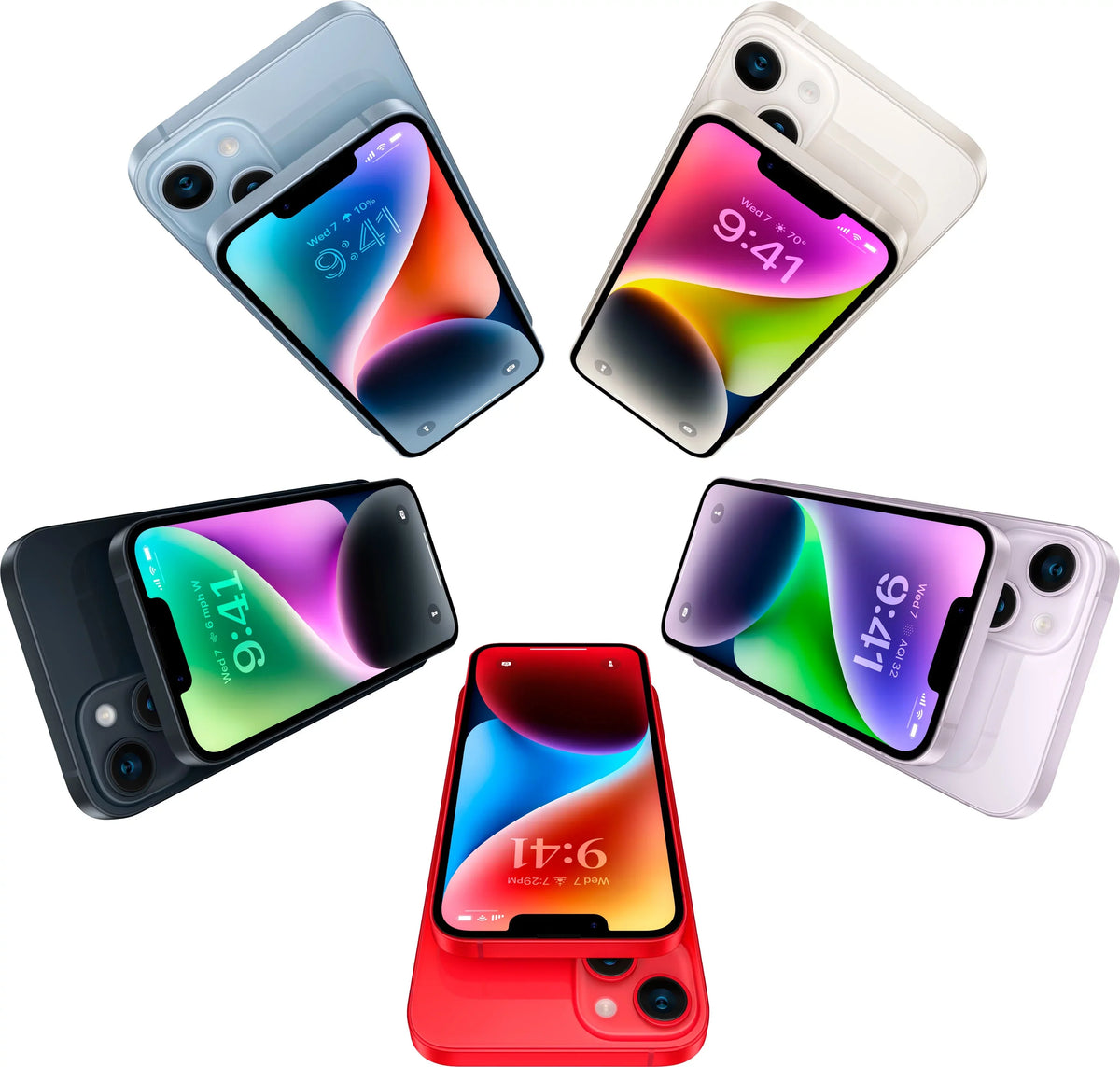 Restored  iPhone 14 256GB Purple (T-Mobile) MPW83LL/A (Refurbished)