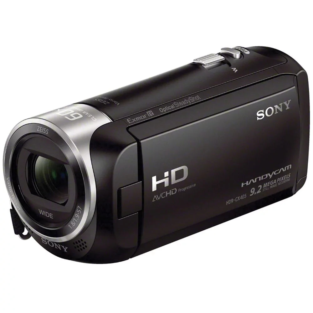 HDR-CX405 HD Handycam + Extra Battery + Flash - 64GB Kit